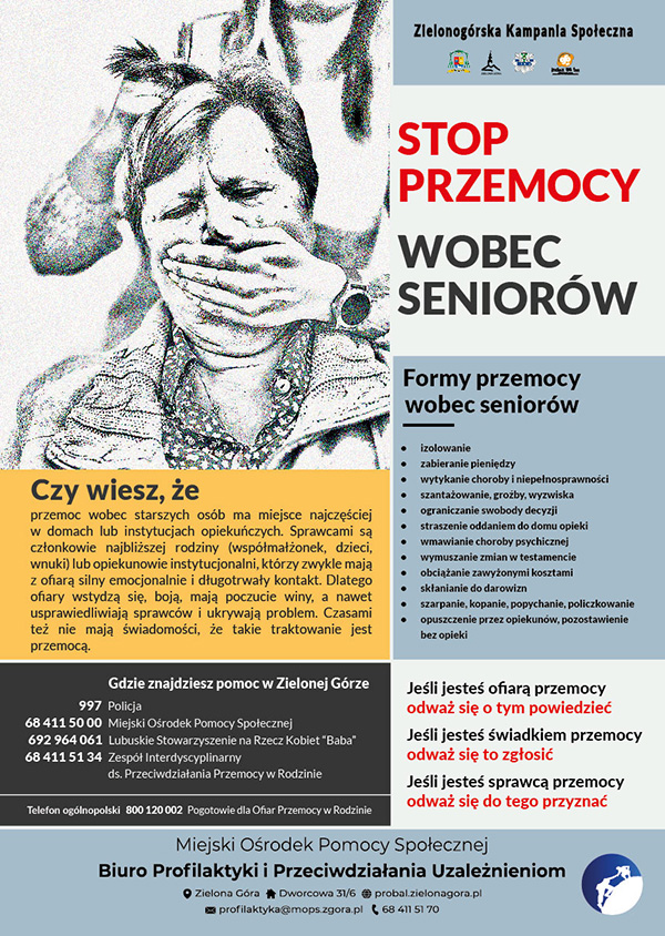 Stop przemocy wobec seniorów